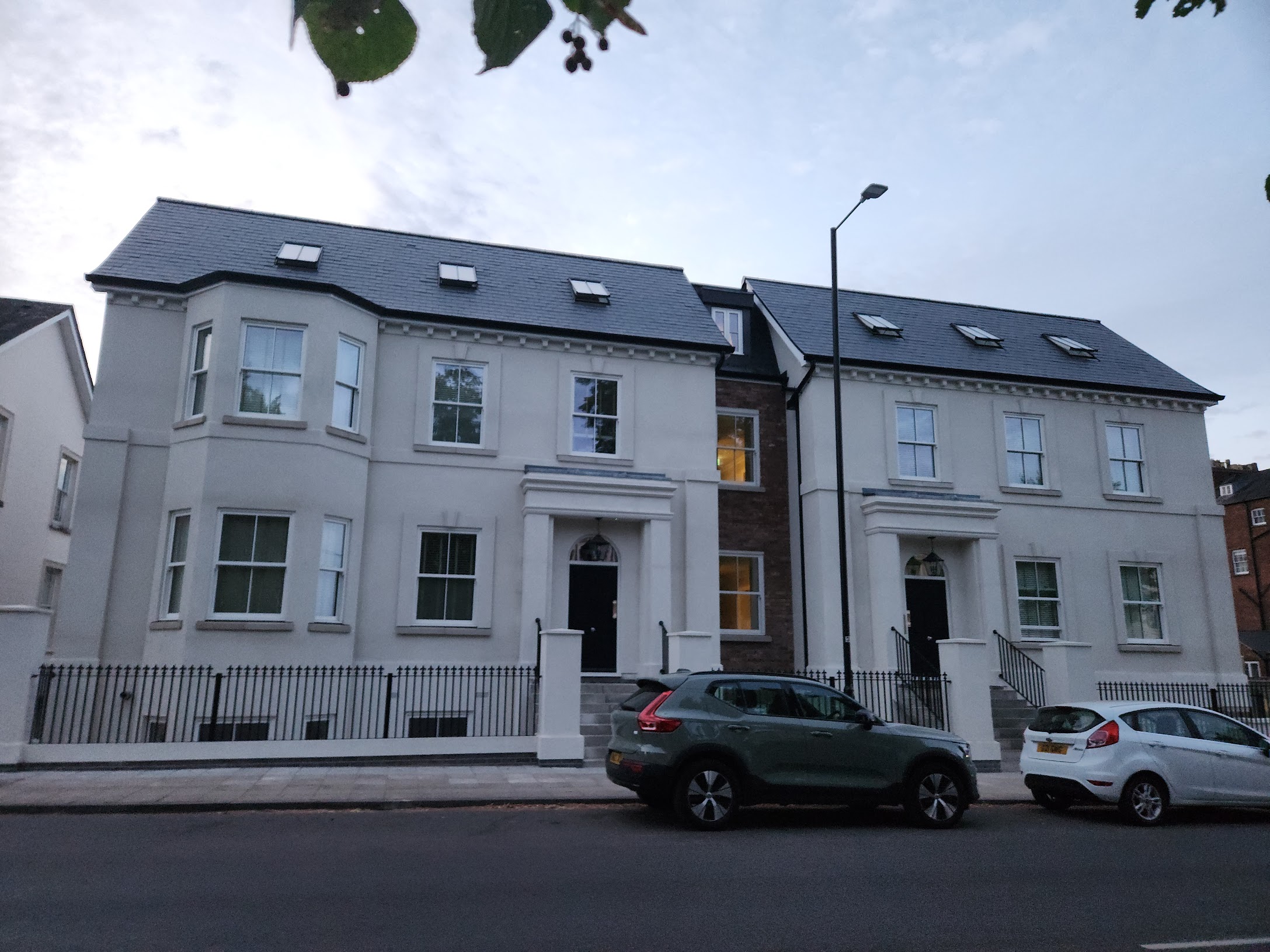 Completed mixed-use residential building and Sea Cadet training facility